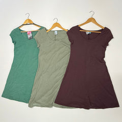 SALE - S, M - Hemp Simple Dress