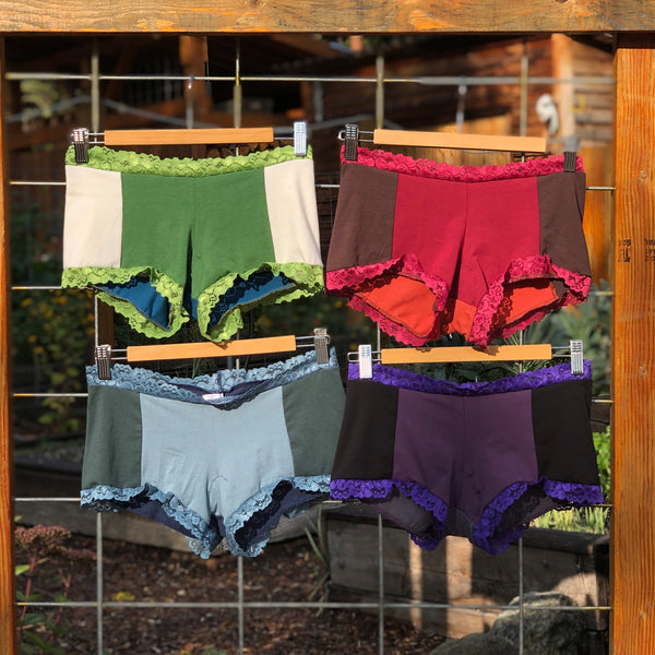 Soy Luscious Boy-Short Undies - Organic Underwear – Intertwined Designs