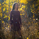 Hemp Autumn Dress ~ Long Sleeve