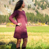 Hemp Autumn Dress ~ Long Sleeve