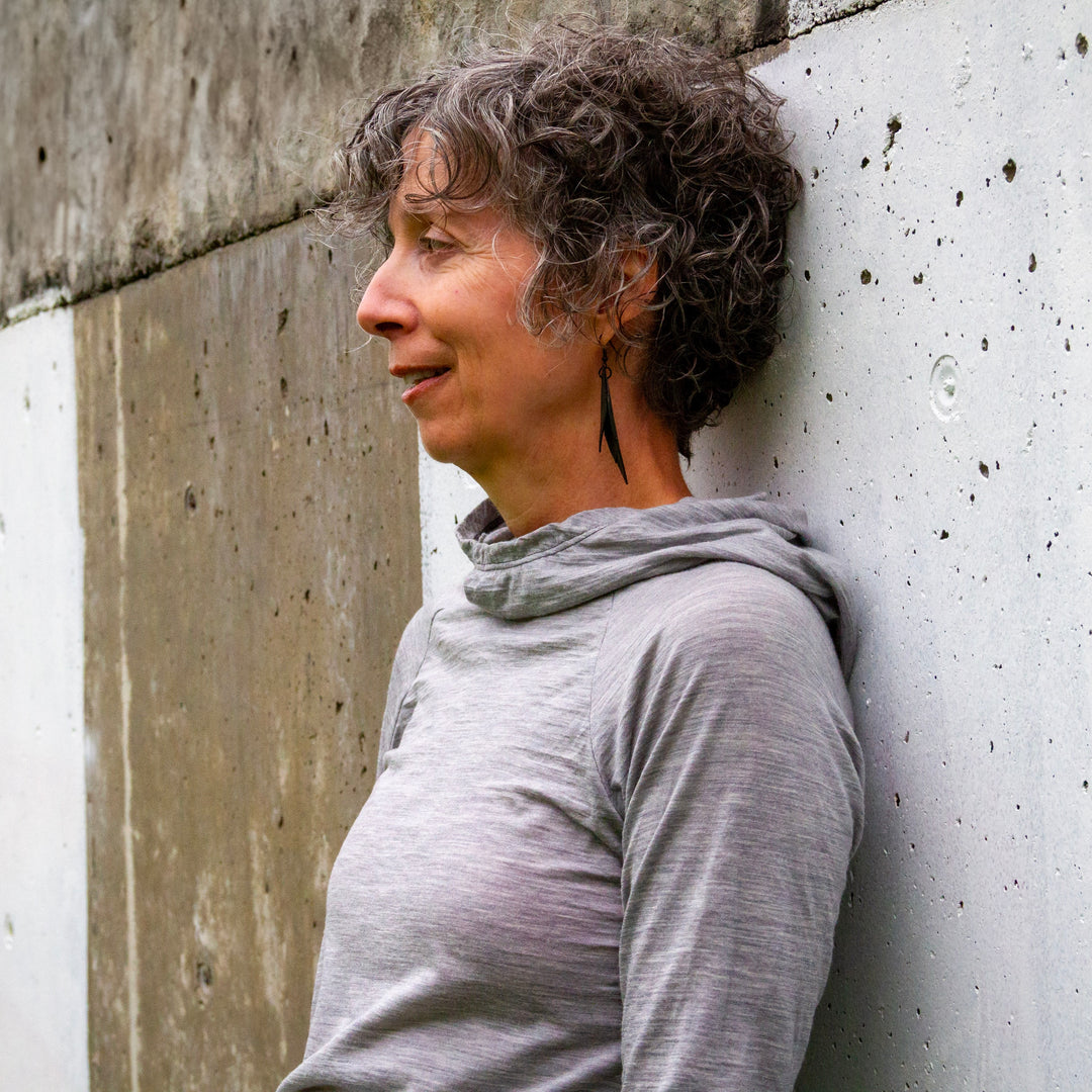 Merino Wool Cowl Hoodie