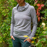 Merino Wool Cowl Hoodie