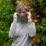 Merino Wool Cowl Hoodie