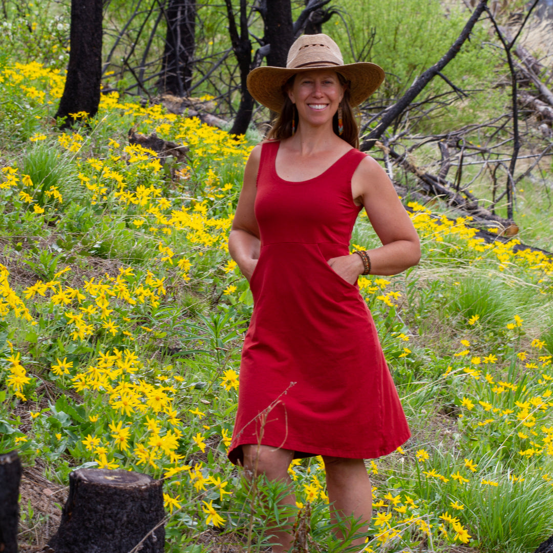 Hemp Yarrow Summer Dress