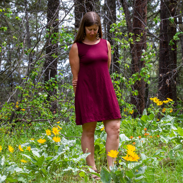 SALE - XS, XL - Merino Wool Aster Tank Dress