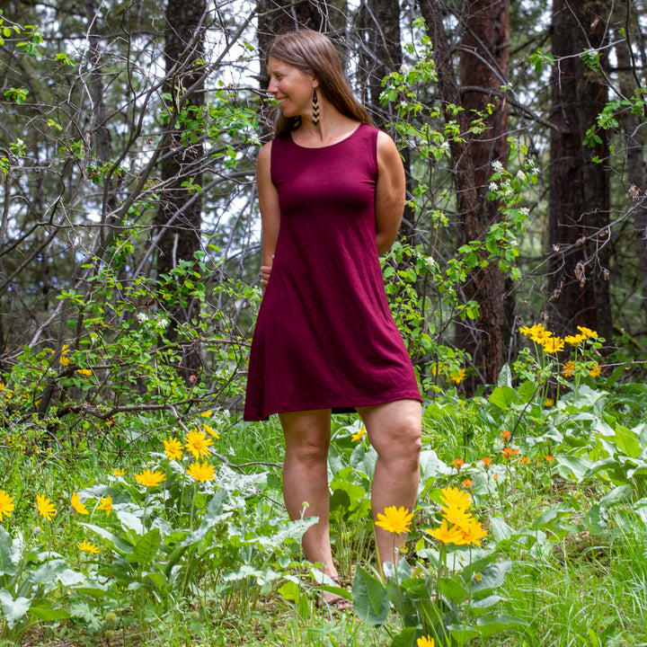 SALE - XS, XL - Merino Wool Aster Tank Dress