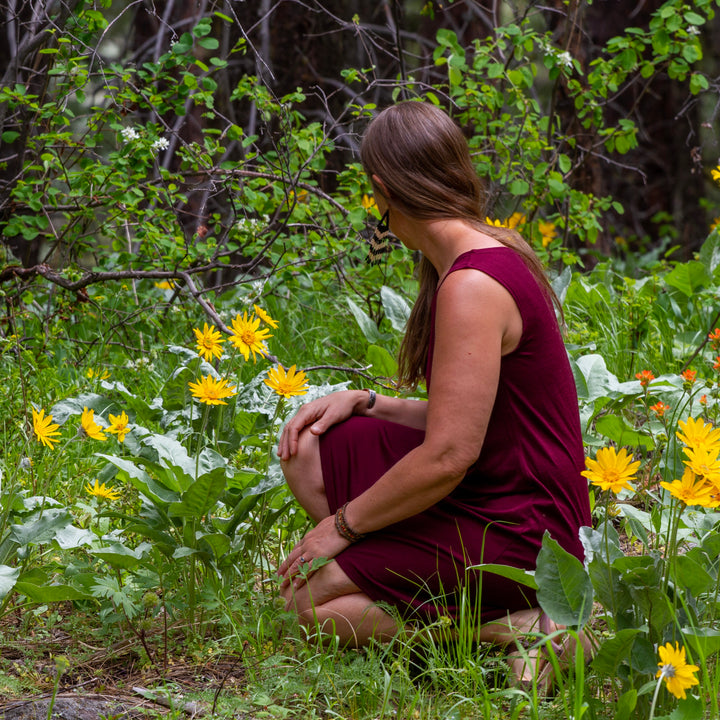 SALE - XS, XL - Merino Wool Aster Tank Dress