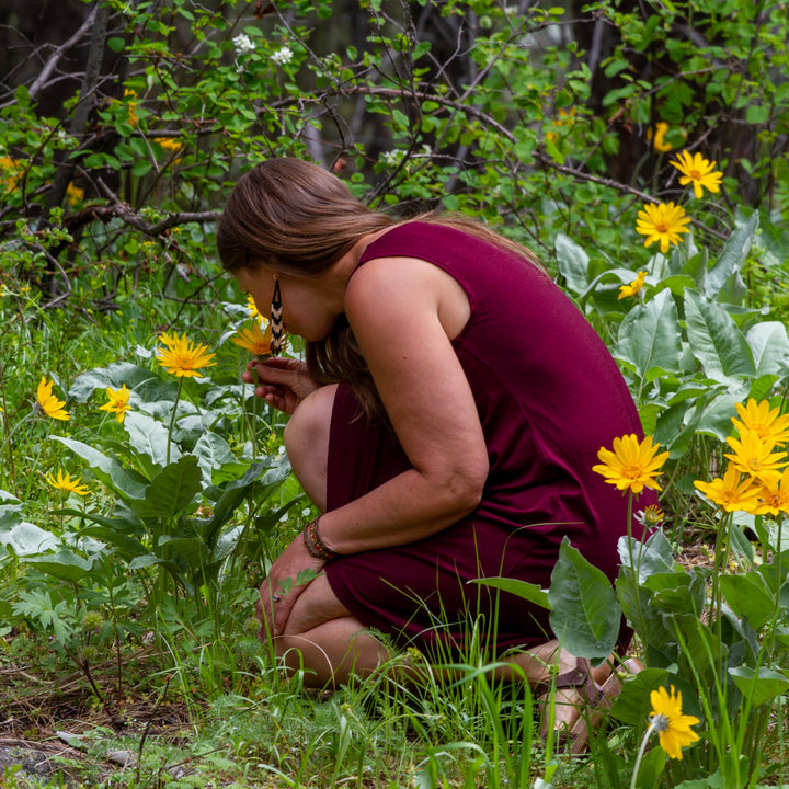 SALE - XS, XL - Merino Wool Aster Tank Dress