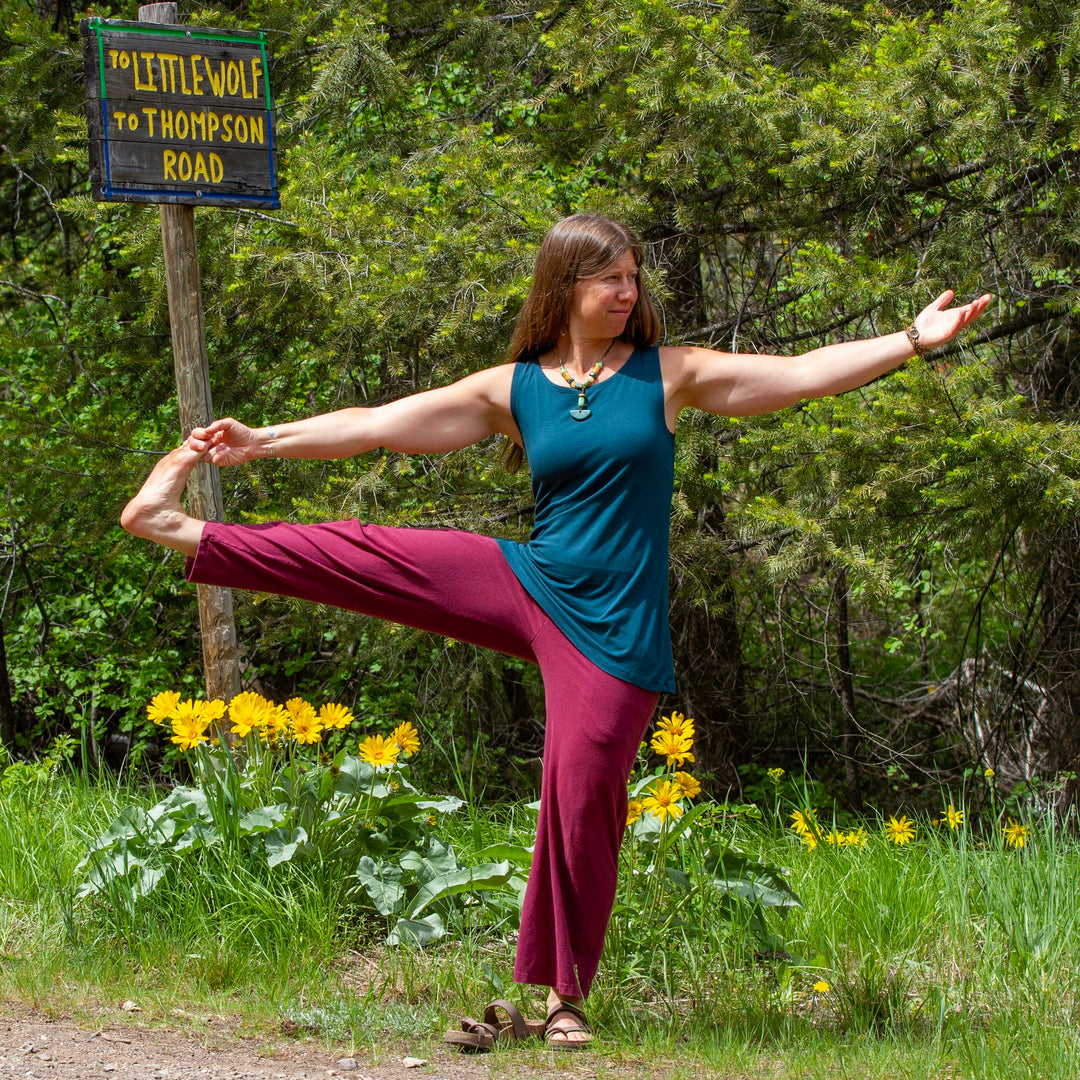 SALE - Organic Soy Aster Tunic Shirt