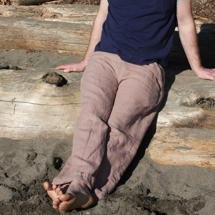Hemp Drawstring Pants ~ Unisex Fit