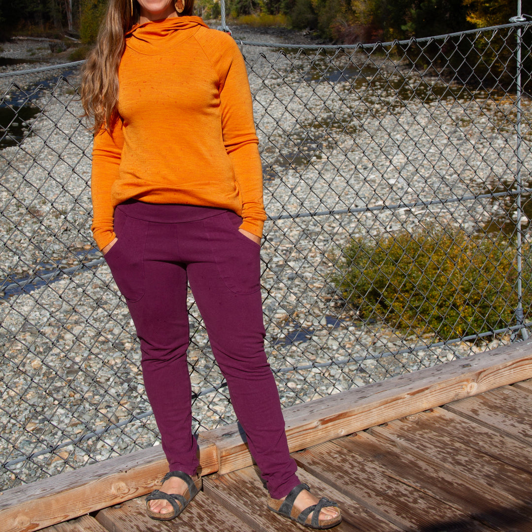 Low impact dyed clothing