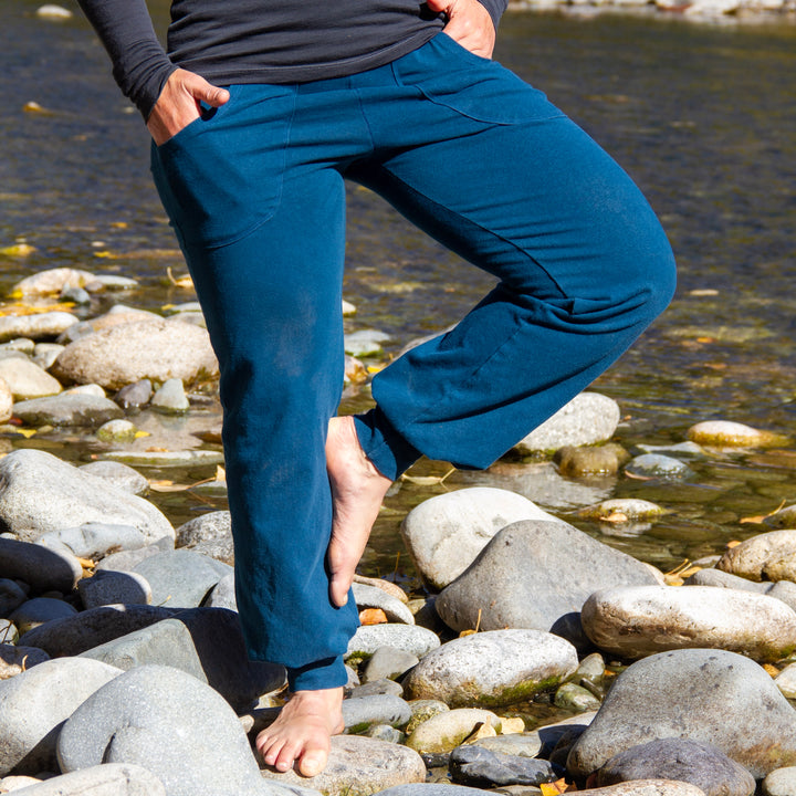 hemp pants with pockets