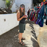 Merino Wool Escalada Striped Tank Top