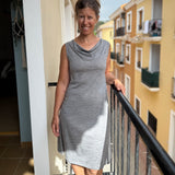 Merino Wool Lupine Simple Tank Dress