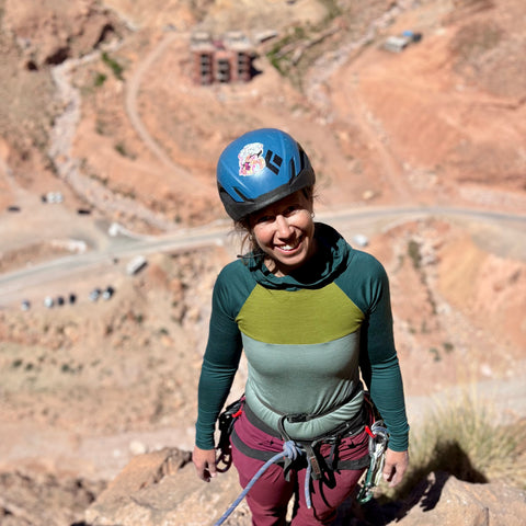 Women's Merino Wool Spontaneity Hoodie - Greens