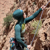 Women's Merino Wool Spontaneity Hoodie - Blues