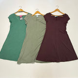 SALE - S, M - Hemp Simple Dress