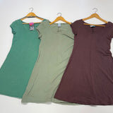 SALE - S, M - Hemp Simple Dress