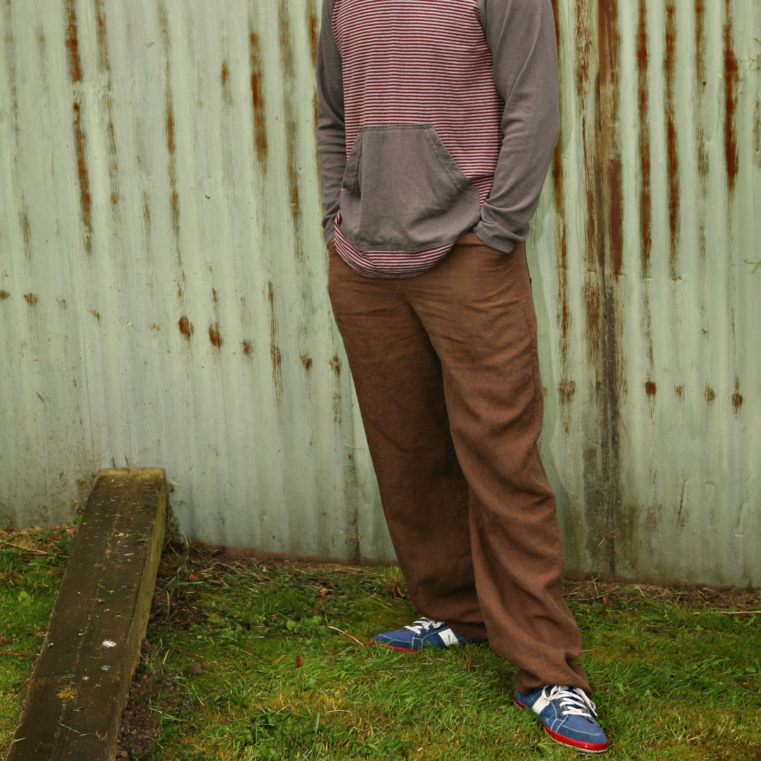 Hemp Drawstring Pants ~ Unisex Fit