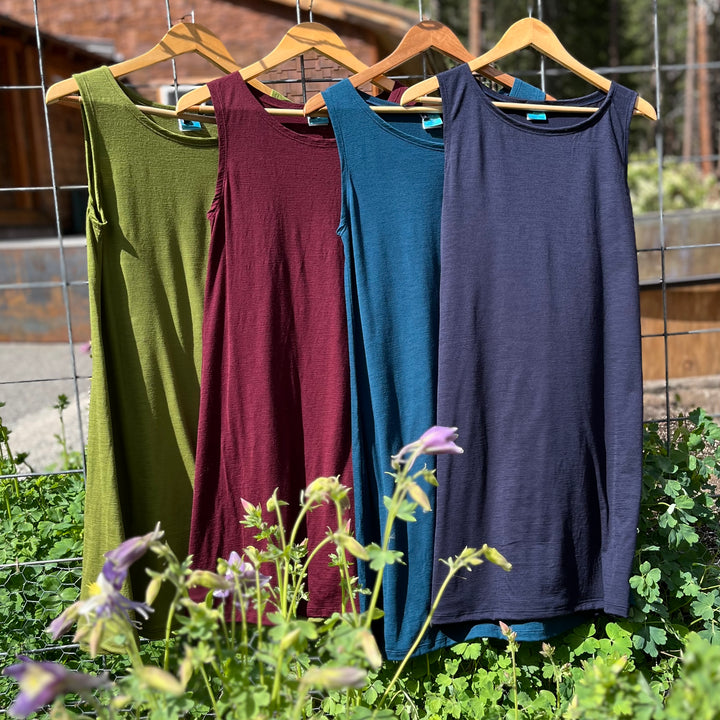 SALE - XS, XL - Merino Wool Aster Tank Dress