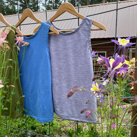 SALE - Merino Wool Aster Tank Top