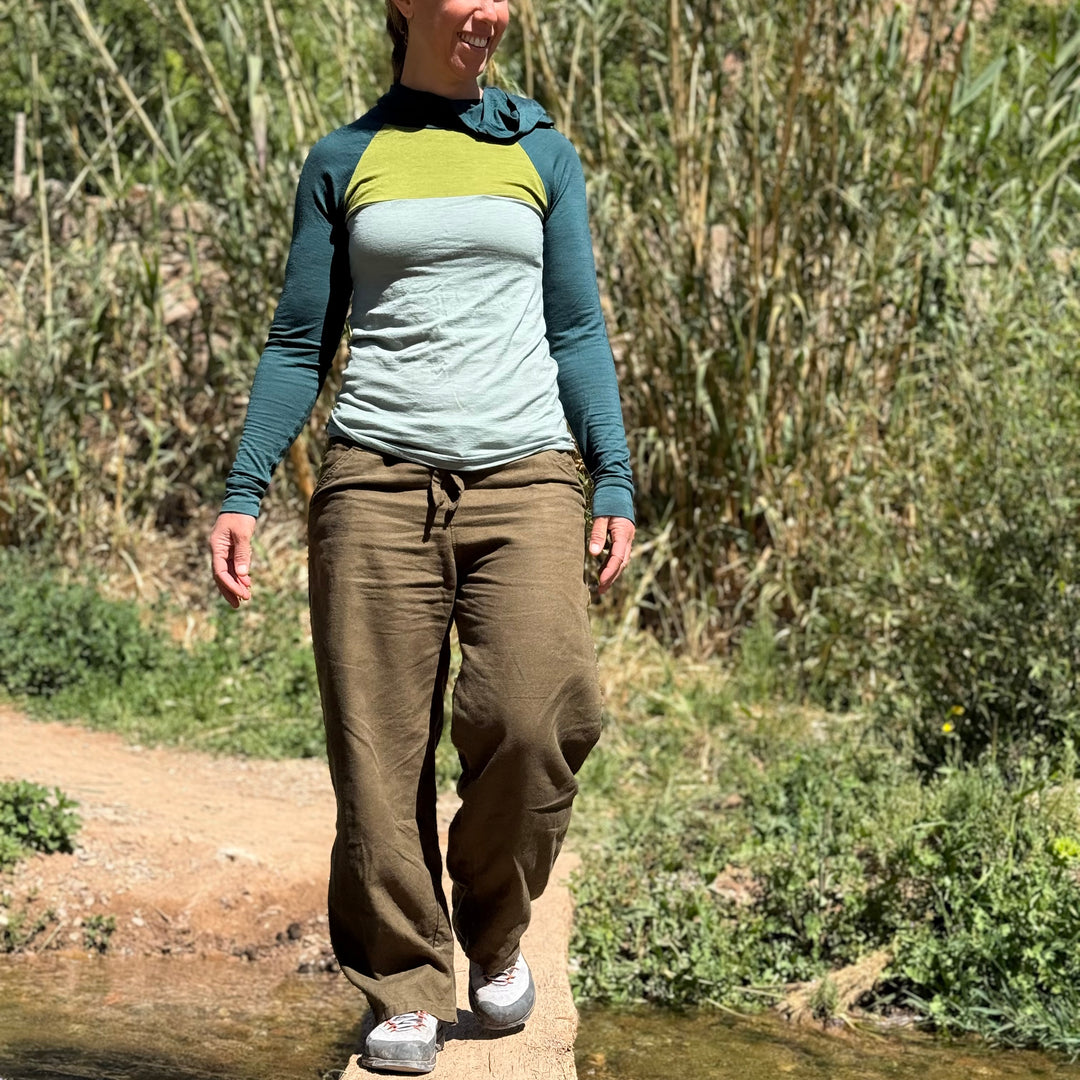 Hemp Drawstring Pants ~ Unisex Fit