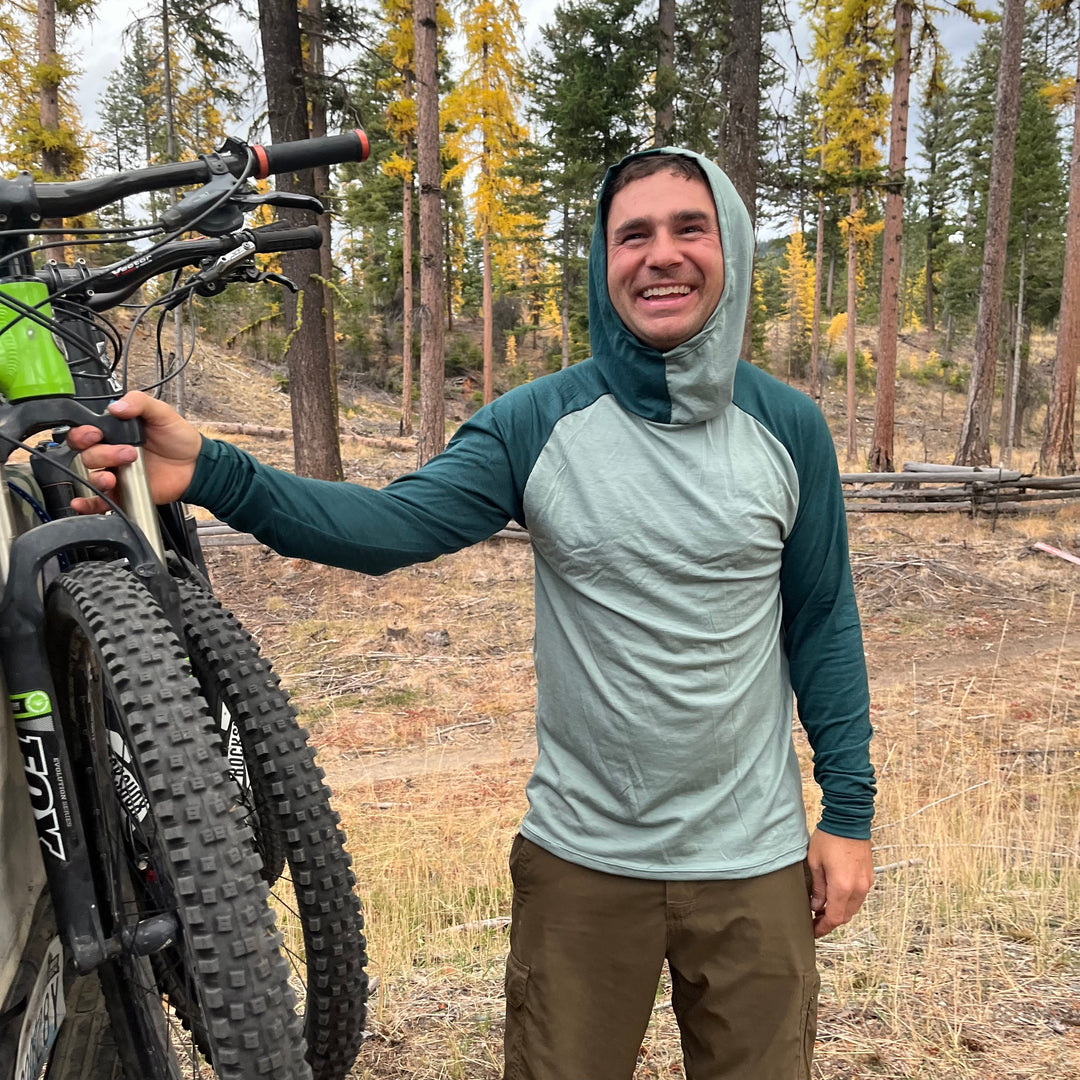 Merino Wool Trail Breaker Hoodie - Stripes - Men/Unisex Sizing