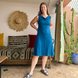 Merino Wool Dress - Lupine Tank Dress