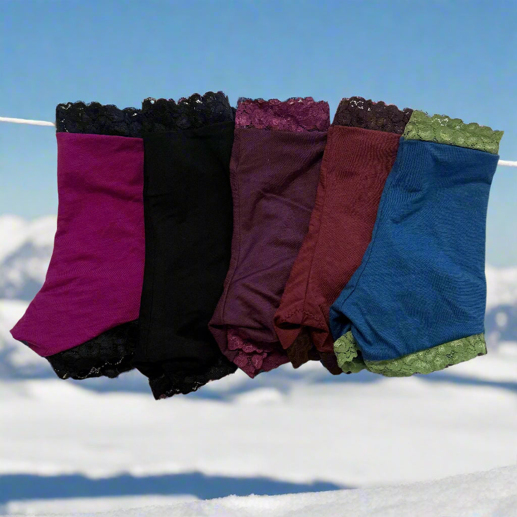 Merino Wool Underwear base layer undies for your next adventure in the mountains