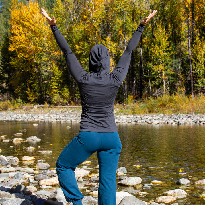 Merino Wool Cowl Hoodie