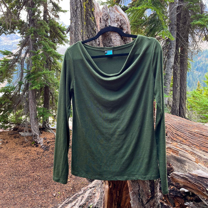 Merino Wool Cowl Hoodie