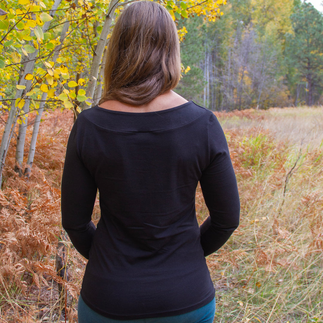 Organic Cotton &amp; Soy Long Sleeve Hazel Shirt