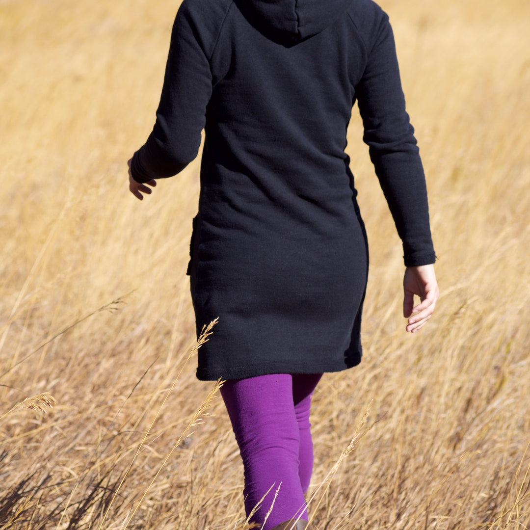 Hemp Dream Gardner Tunic - Black