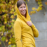 Hemp Simple Cowl Tunic Dress