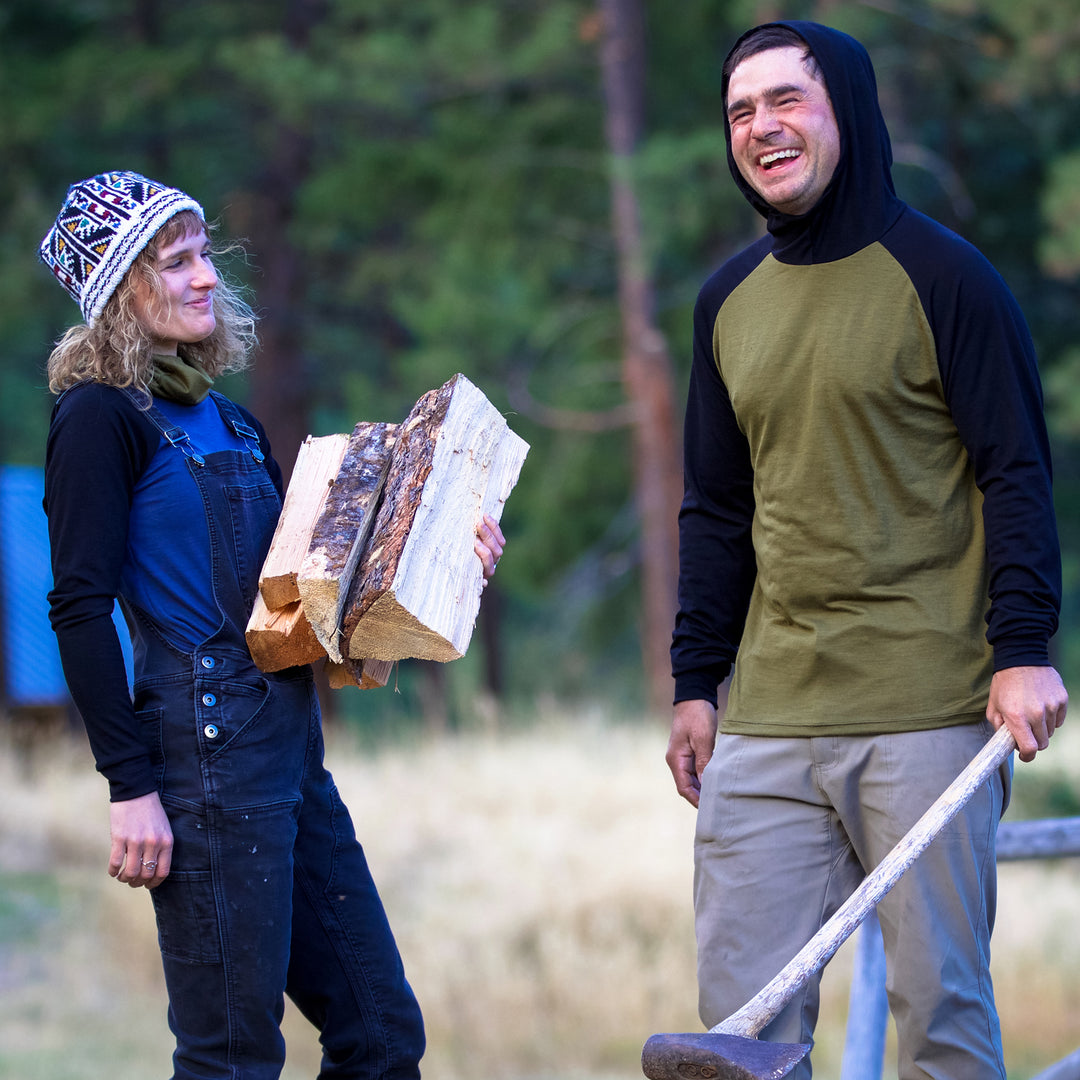 Merino Wool Trail Breaker Hoodie - Men/Unisex Sizing