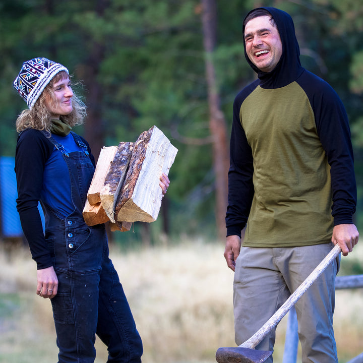 Merino Wool Trail Breaker Hoodie - Men/Unisex Sizing
