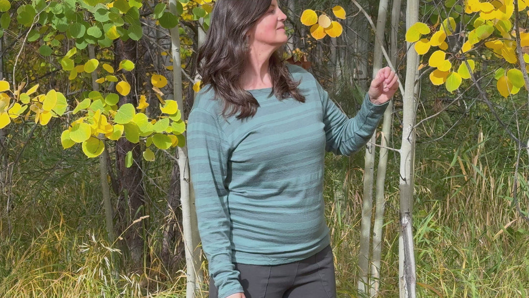 Merino Wool Isis Long Sleeve Shirt