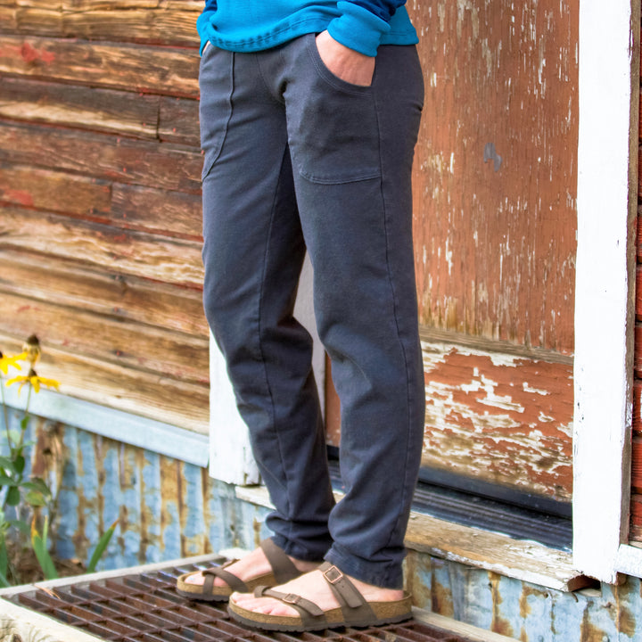hemp yoga pants with pockets