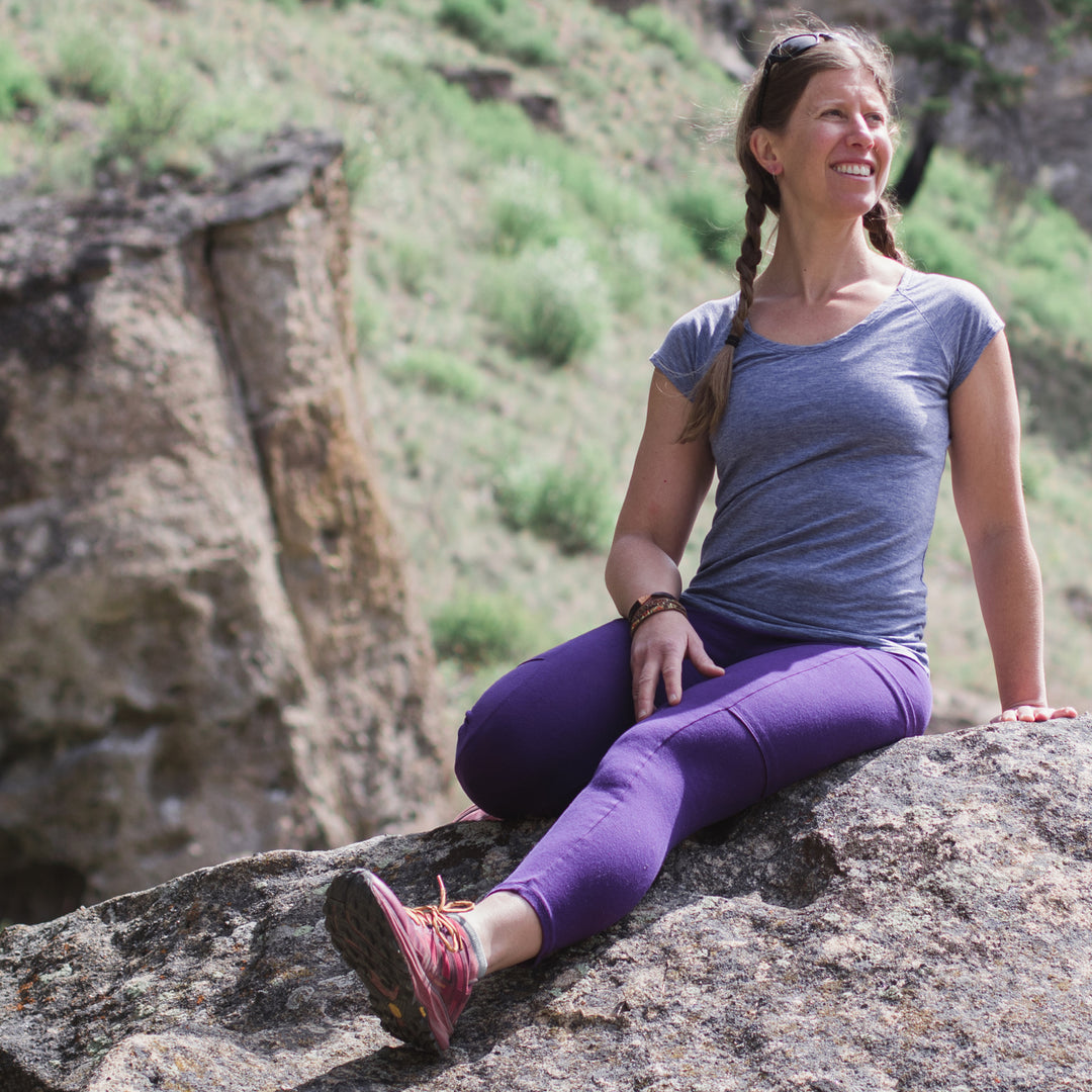 Hemp Drishti Capri ~ Yoga Pant