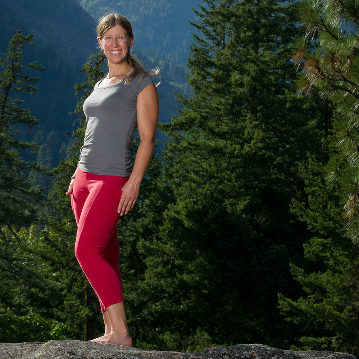 Hemp Drishti Capri ~ Yoga Pant