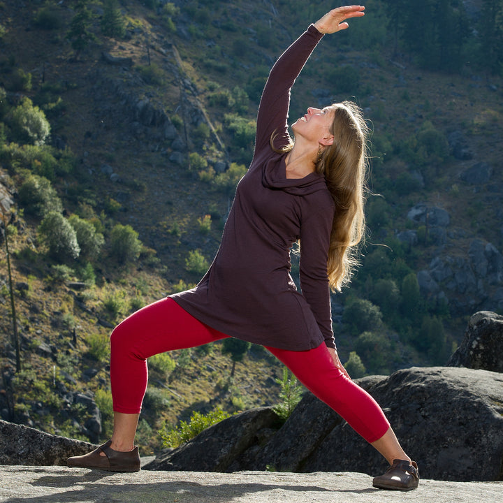 Hemp Drishti Capri ~ Yoga Pant