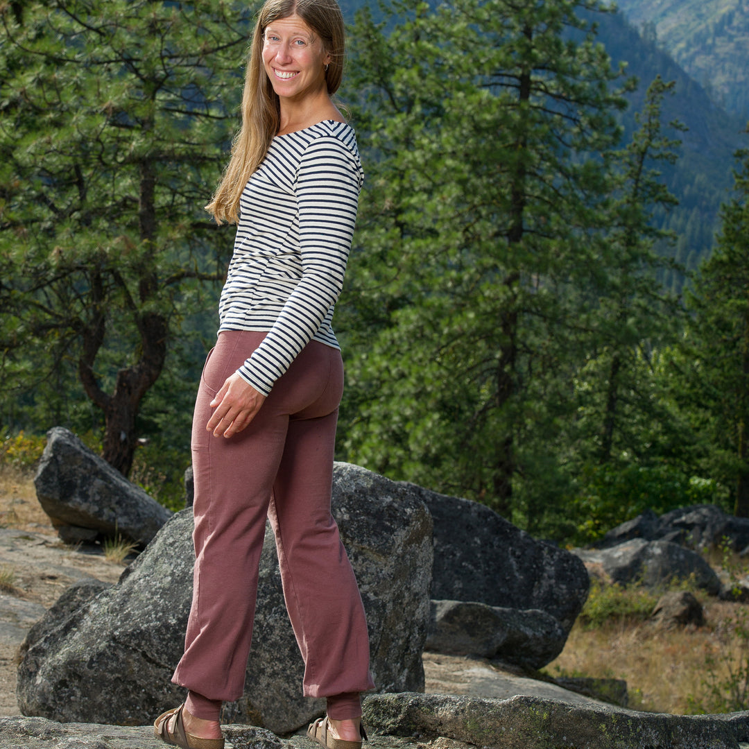 Hemp Nomad Pant ~ Organic Yoga Clothing - old colors